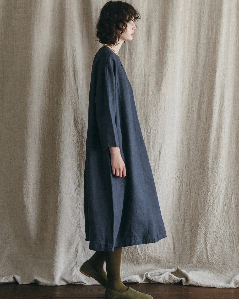 Ieva Dress: Macadam