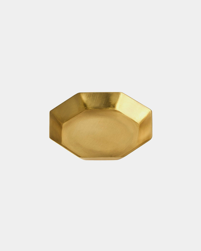 Brass Plate Octagon: Small