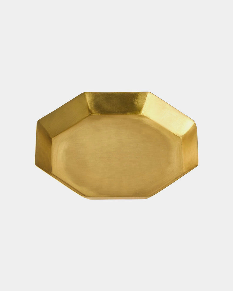 Brass Plate Octagon: Medium