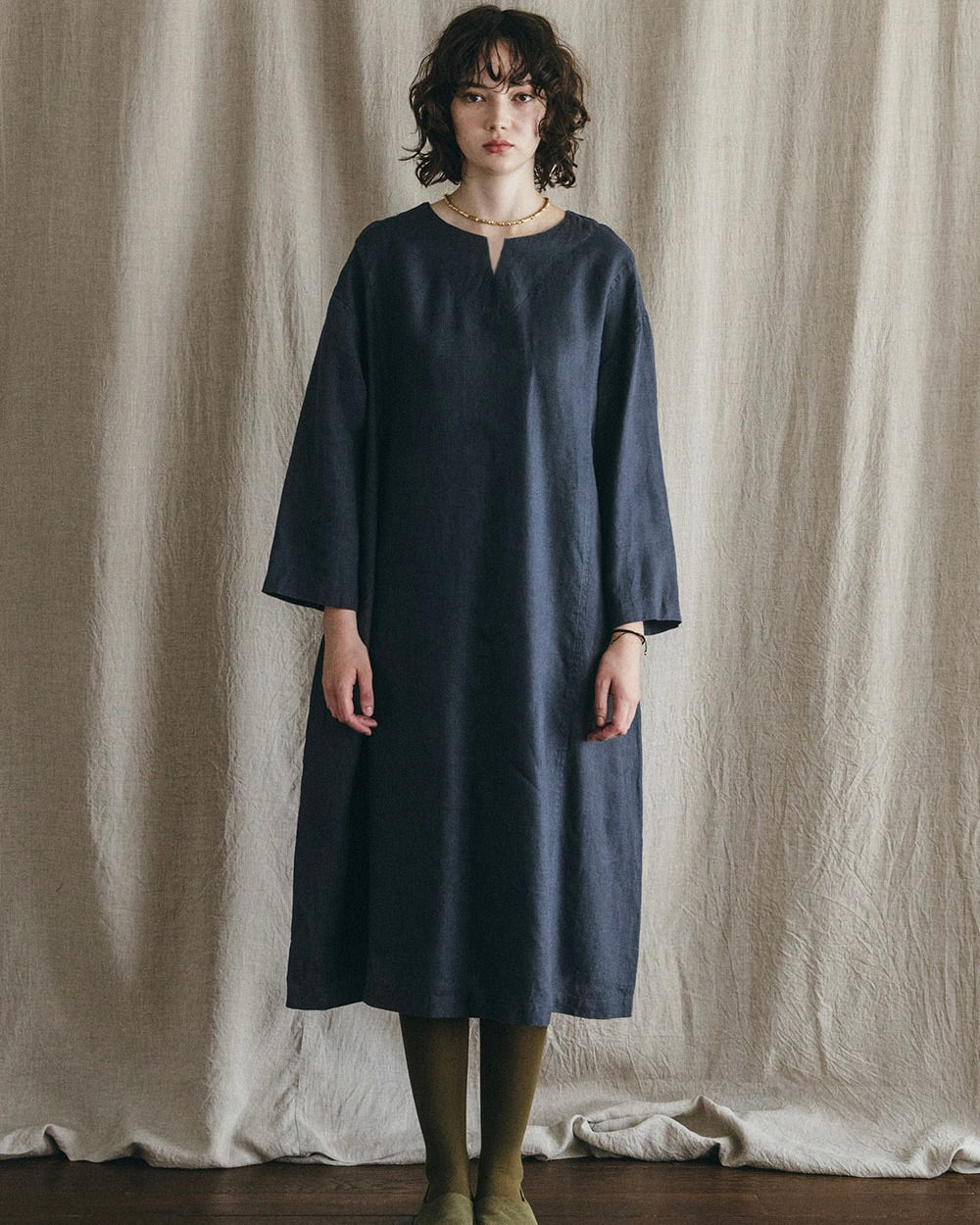 Ieva Dress: Macadam