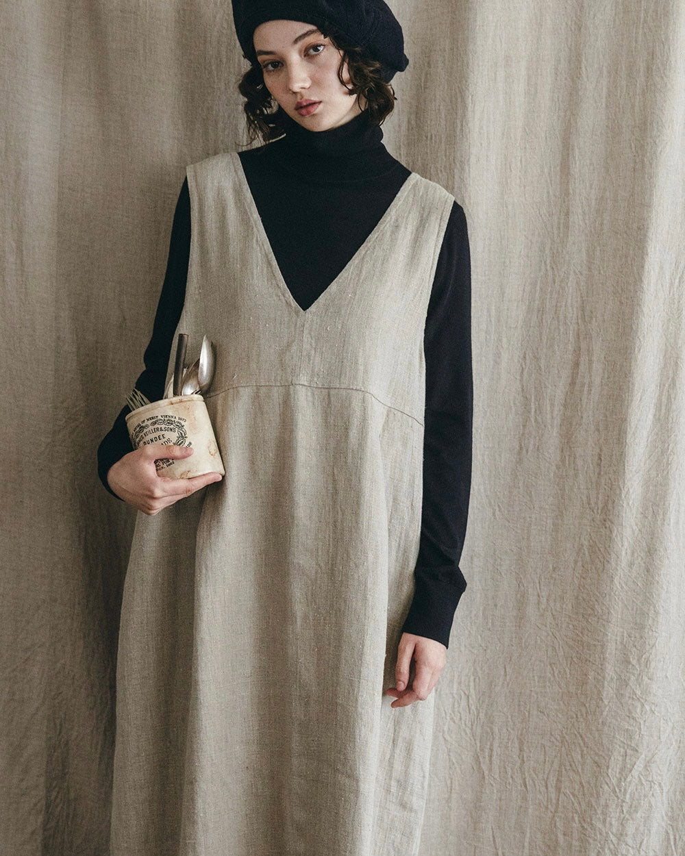 Vilnis Dress: Natural