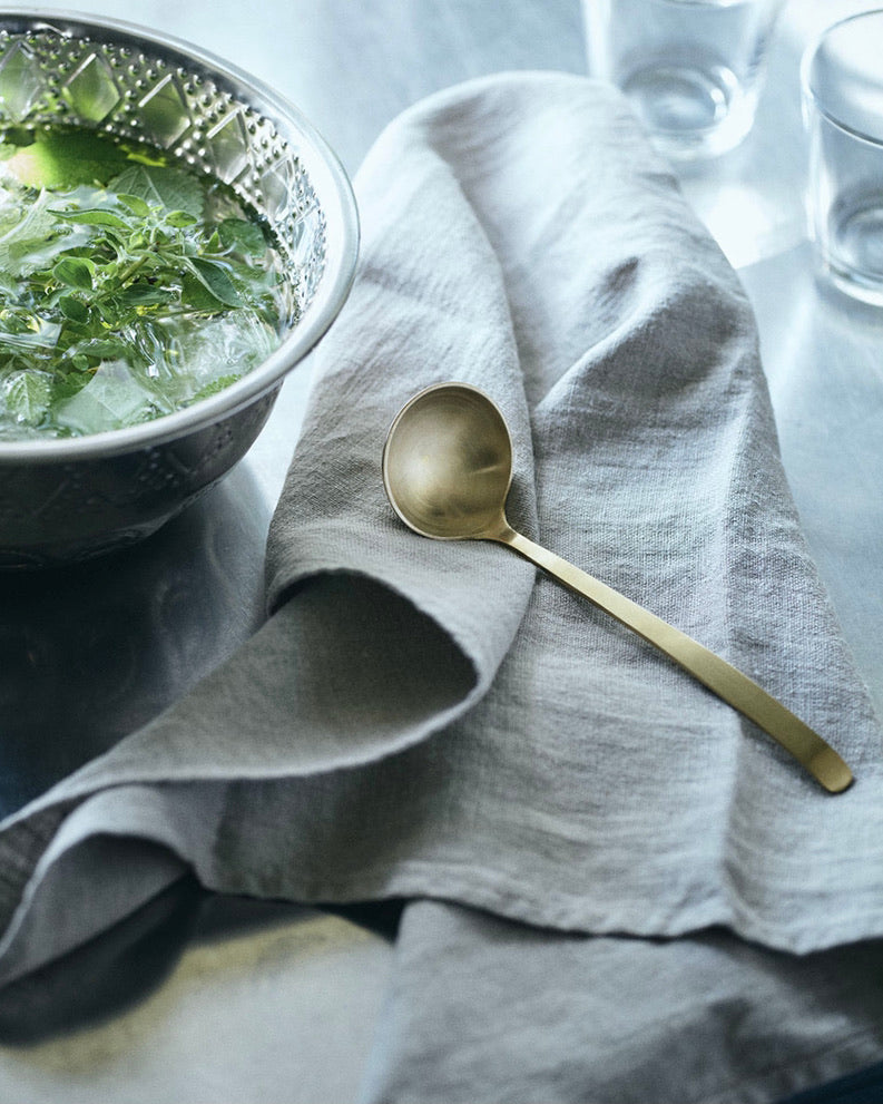Brass Ladle Medium Shop Fog Linen