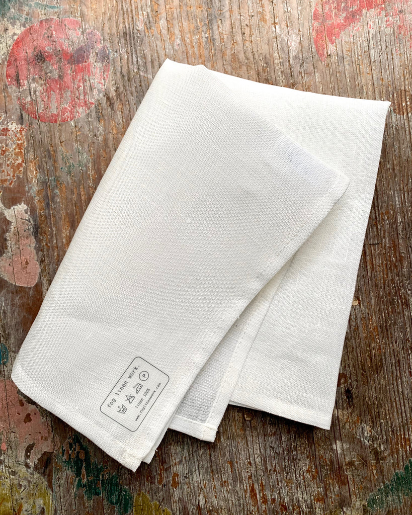 Kitchen Cloth: White – Shop Fog Linen