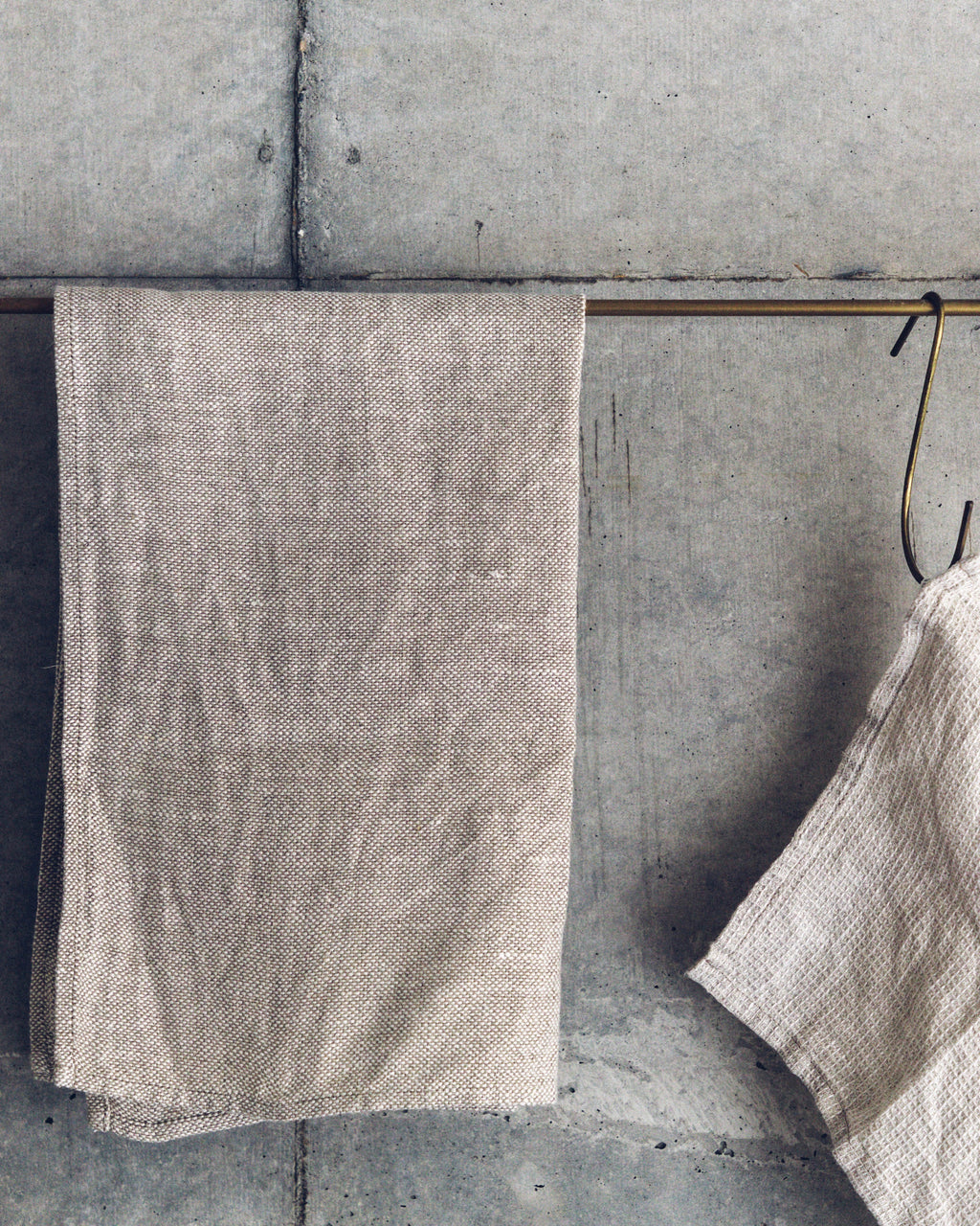 Linen Chambray Towel: Large