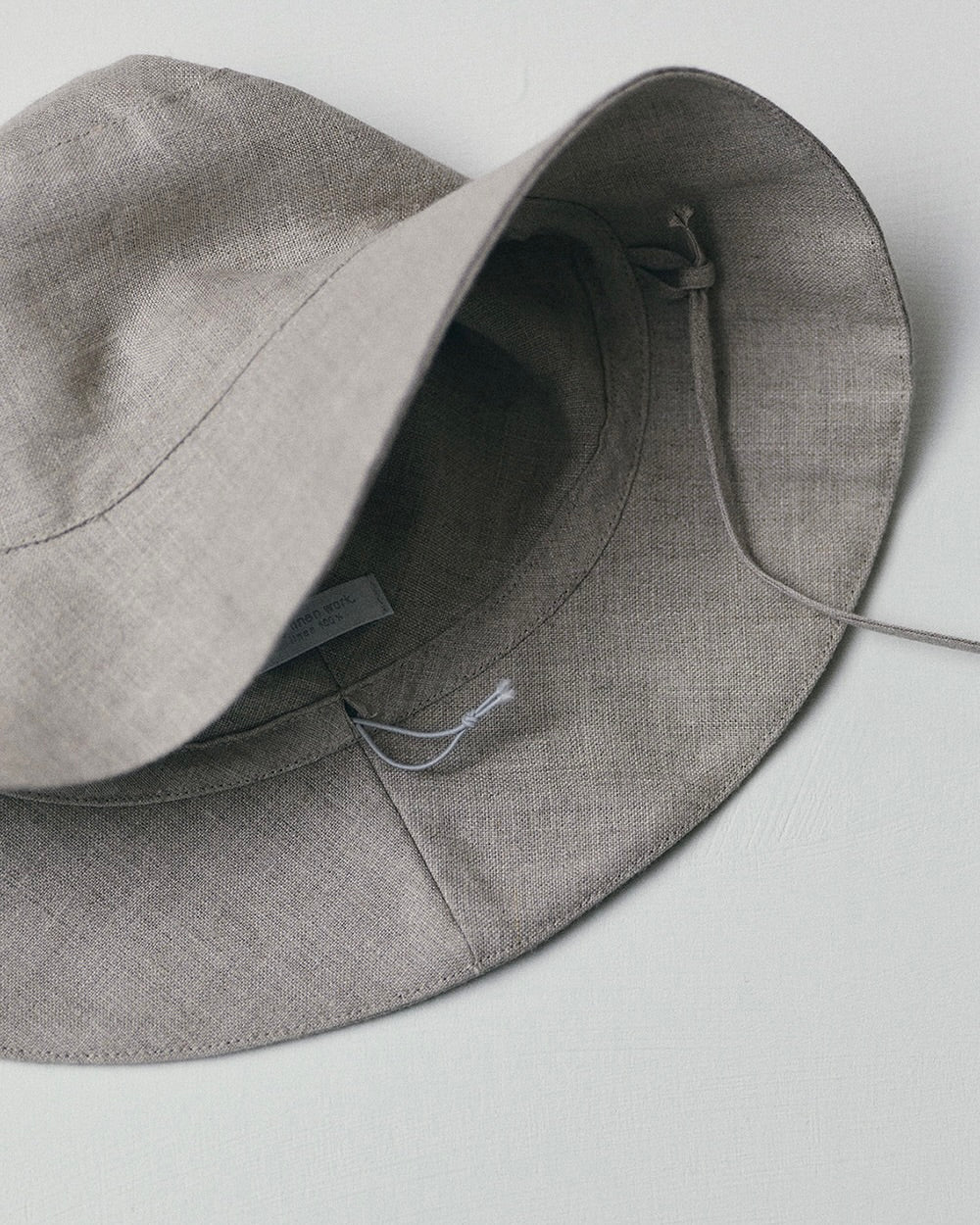 Milos Linen Hat: Natural