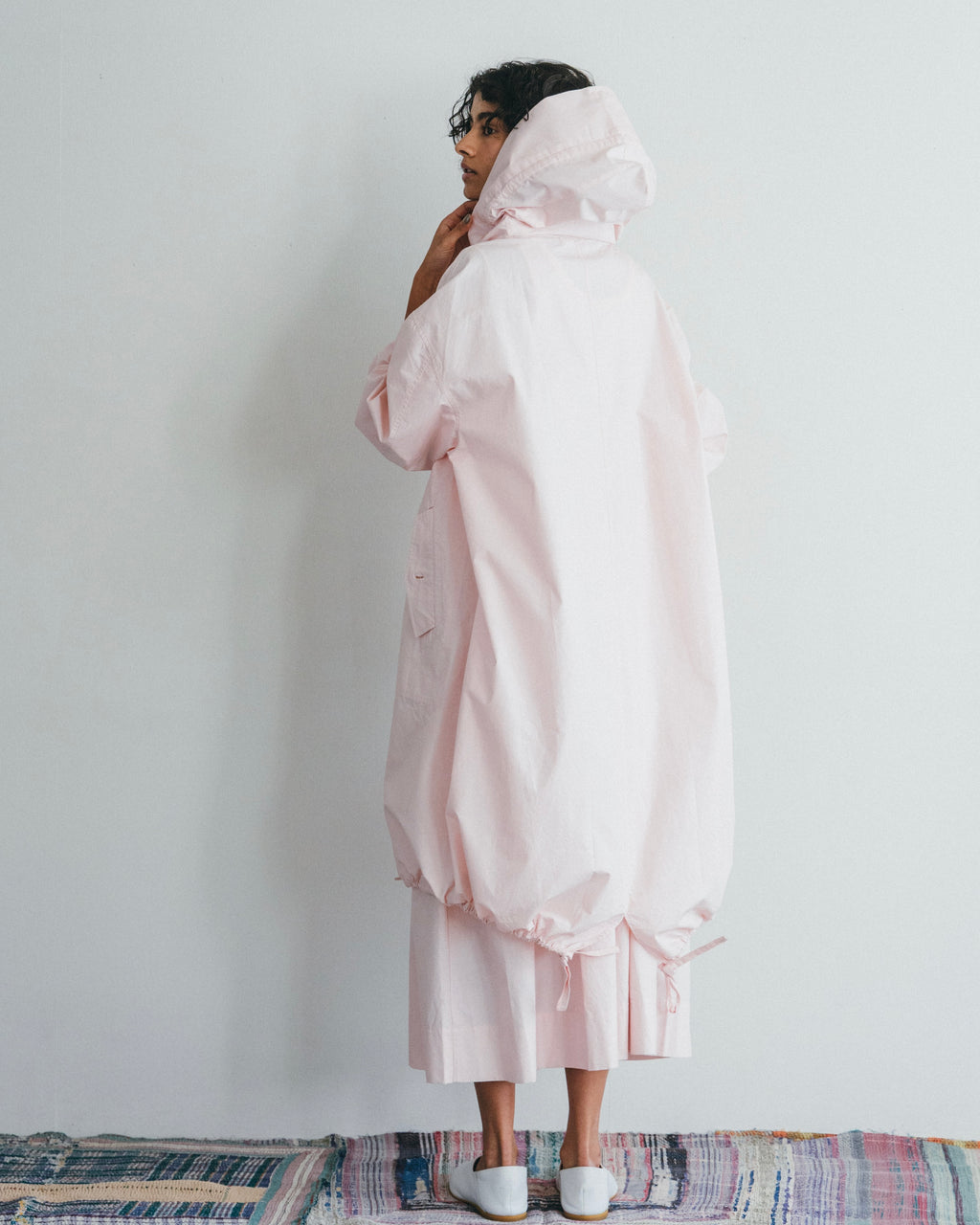 Narain Coat: Rose Water