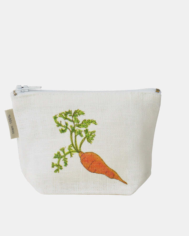 Isabelle Boinot Pouch: Rabbit and Carrot