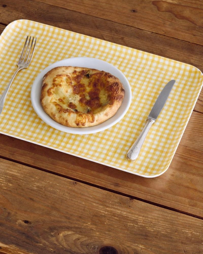 Fog Linen Tray Large: Keily