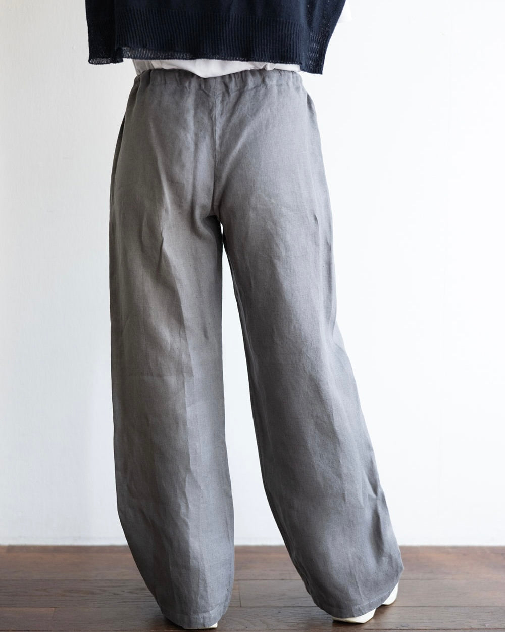 Oise Drawstring Pants: Acier