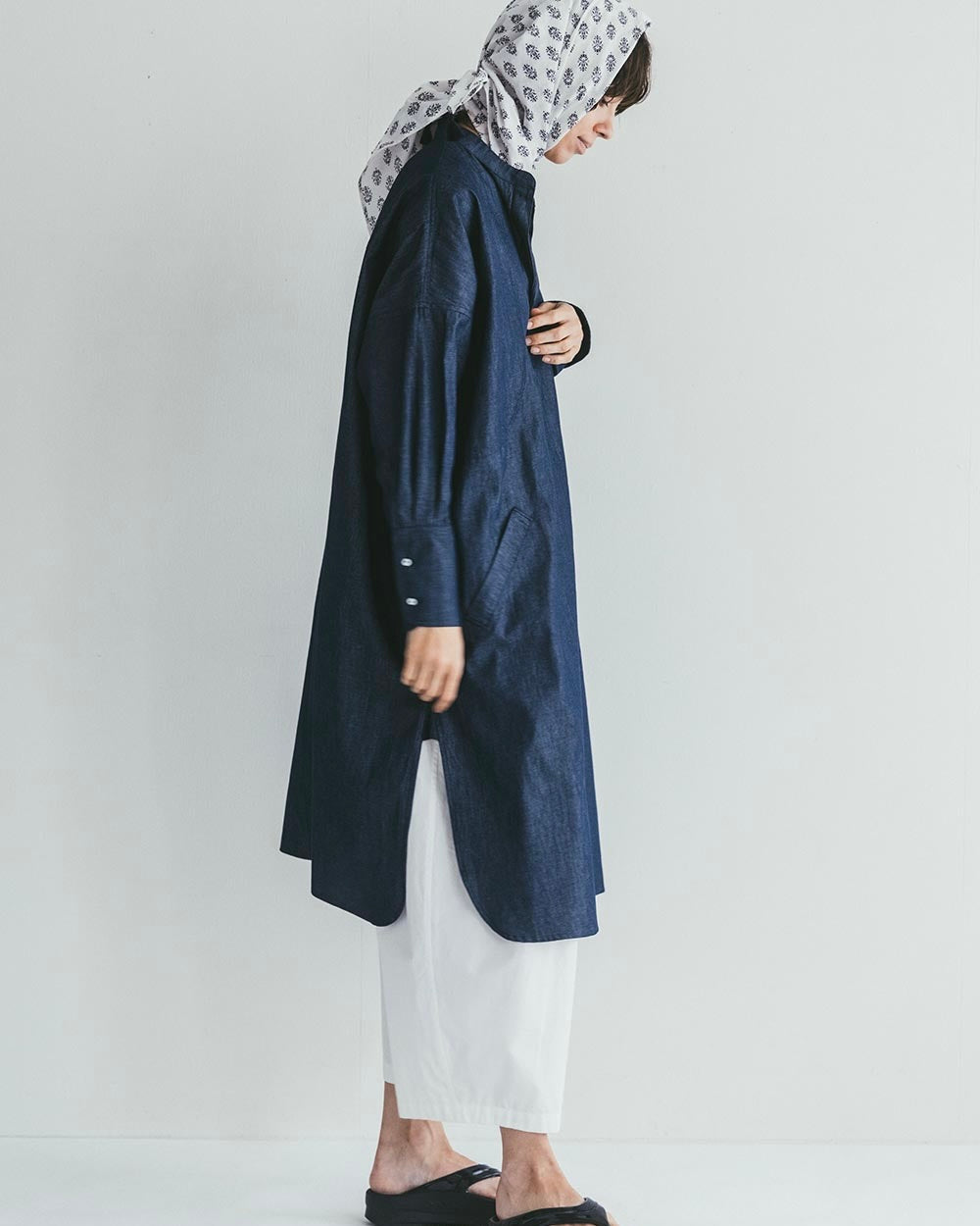 Neha Dress: Denim