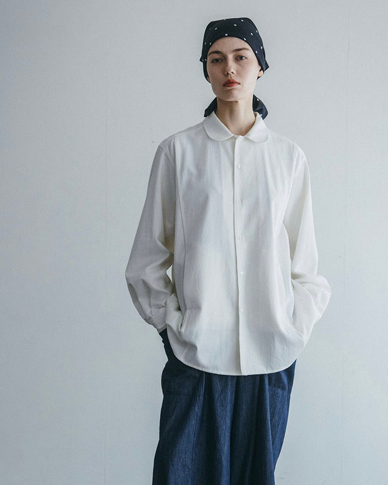 Devika Shirt: Off White