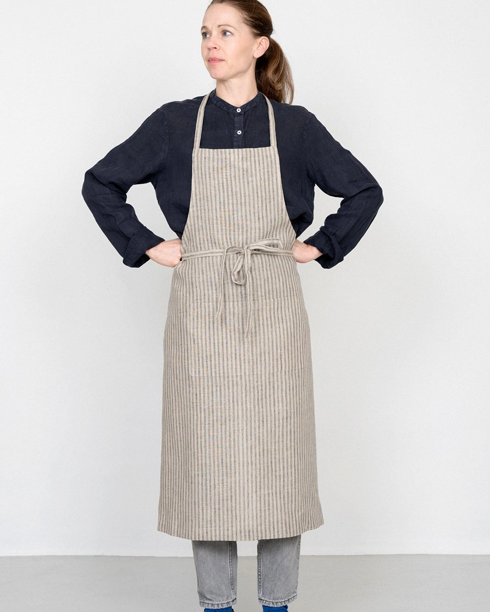 Fog Linen Work Liam Apron - Thumbnail 4