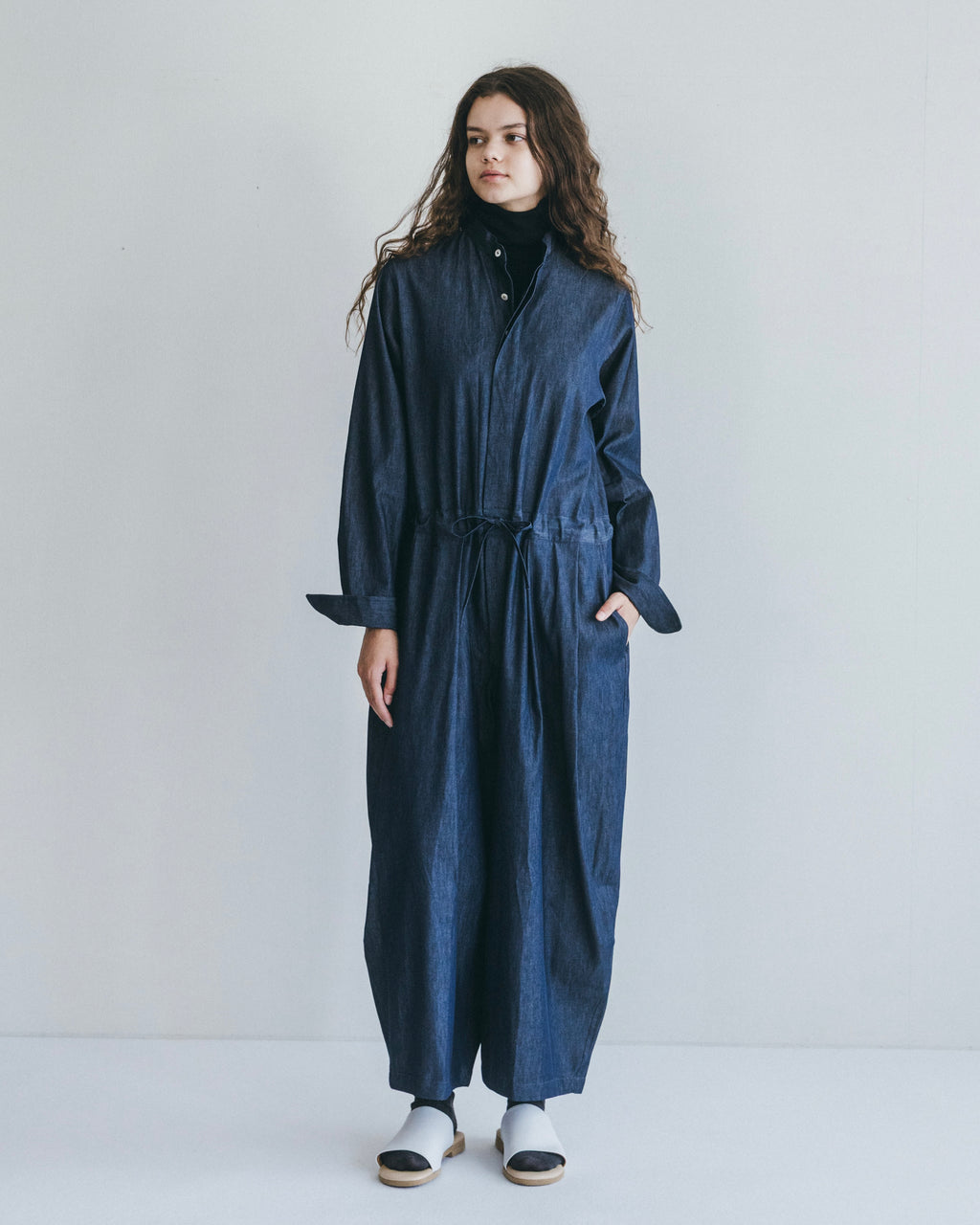 Satish Jumpsuit: Denim