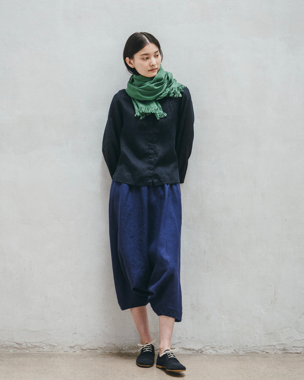 Roserie Scarf: Spring Green