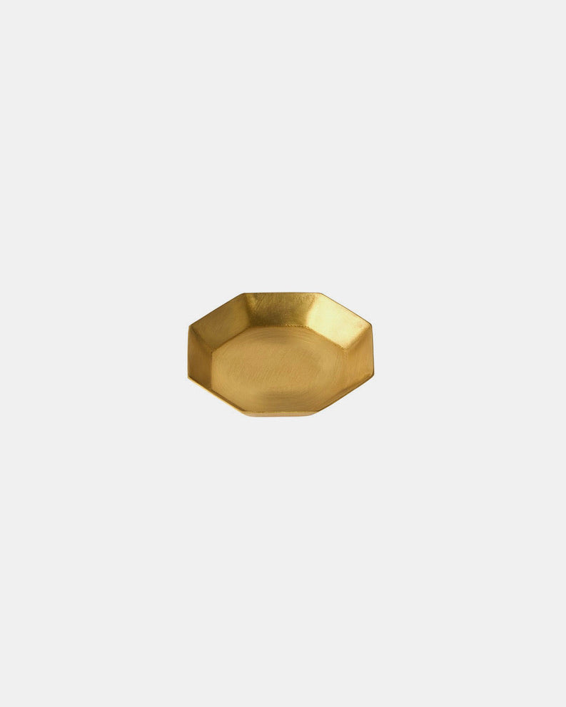 Brass Plate Octagon: X-Small
