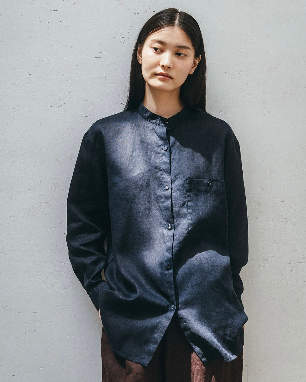 Phoebe Shirt: Nuit