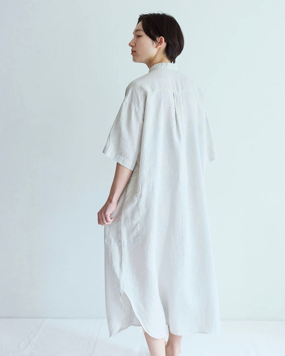 Silvia Dress: Albatre
