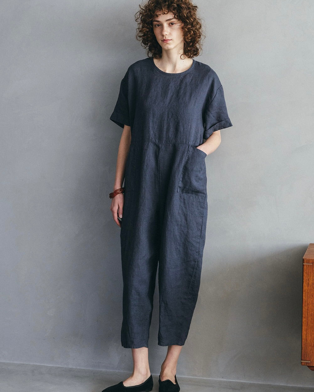 Lumi Jumpsuit: Macadam