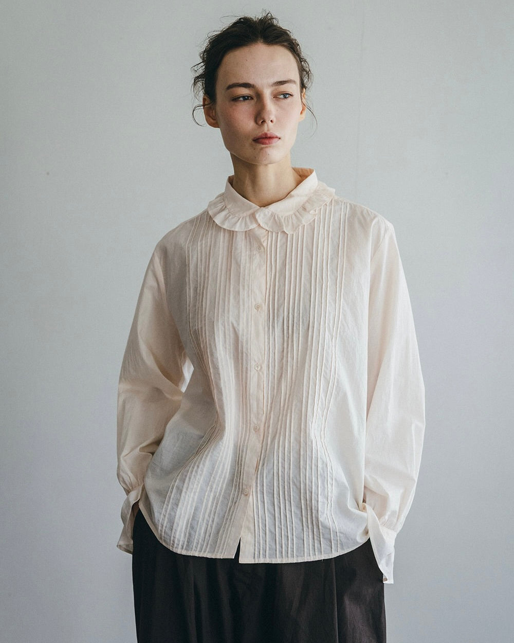 Nirav Shirt: Vanilla