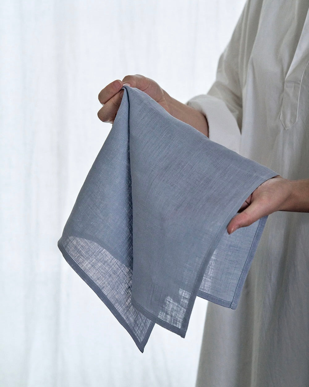 Handkerchief-Pale Blue