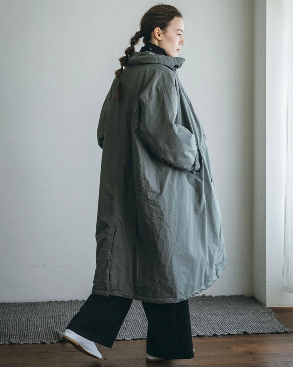 Amar Coat: Grey