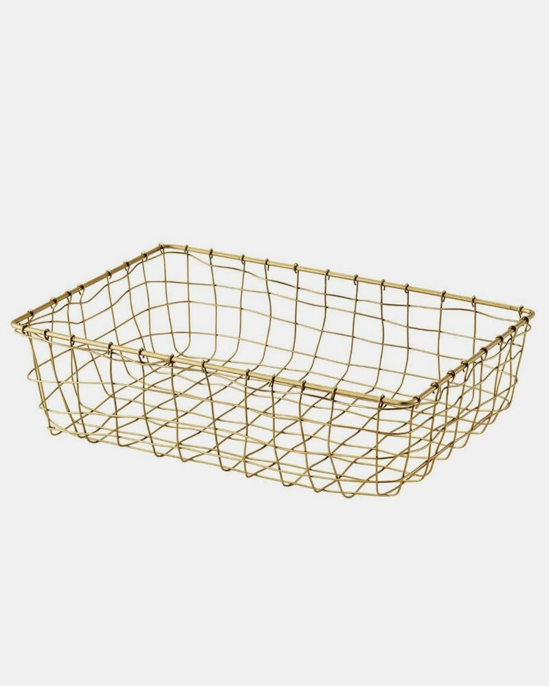 Wire Basket: Low: Medium