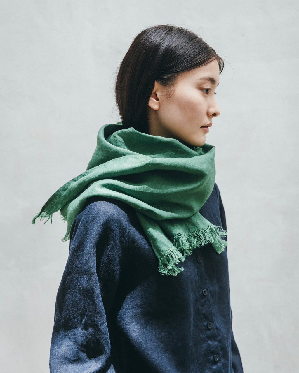 Roserie Scarf: Spring Green