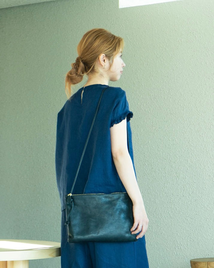 Julia Top: Blue Indigo