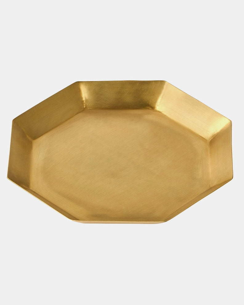 Brass Plate Octagon: Large