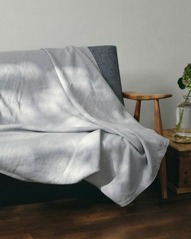 Linen Blanket: Mouette