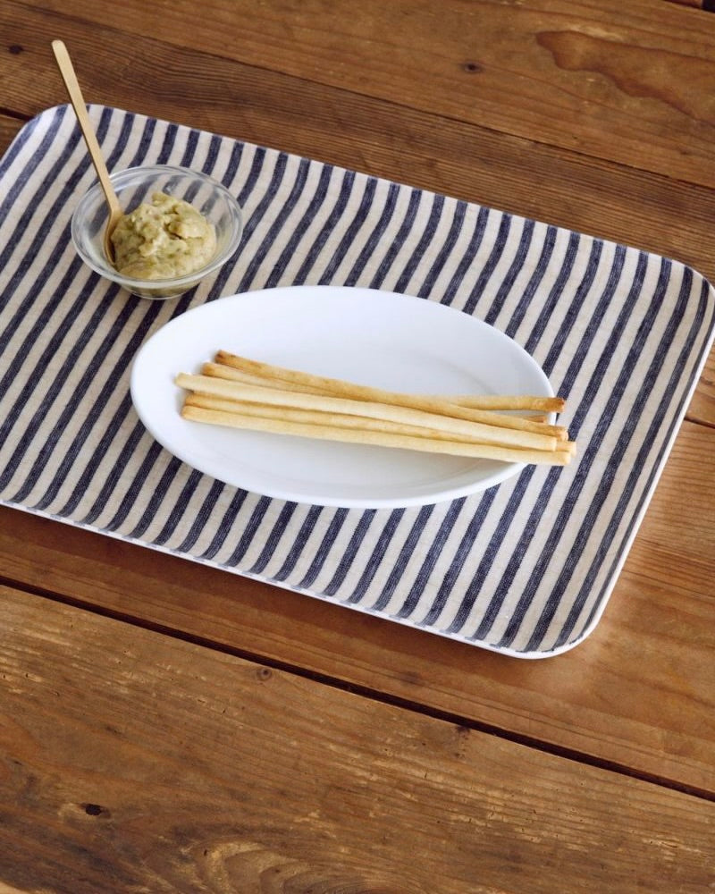 Fog Linen Tray Large: Jasper