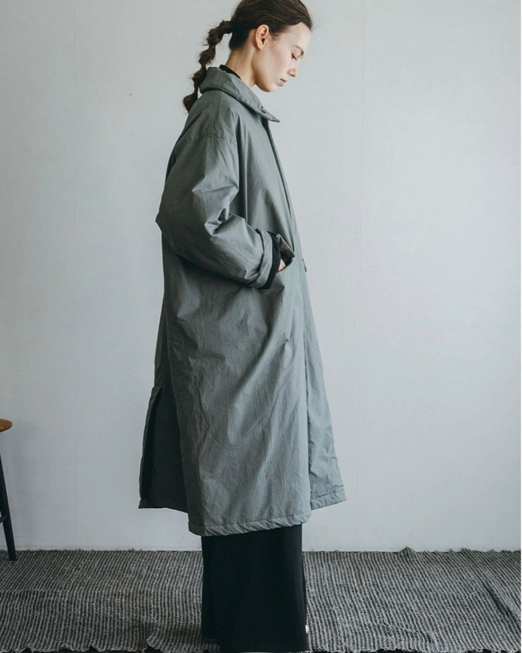 Amar Coat: Grey