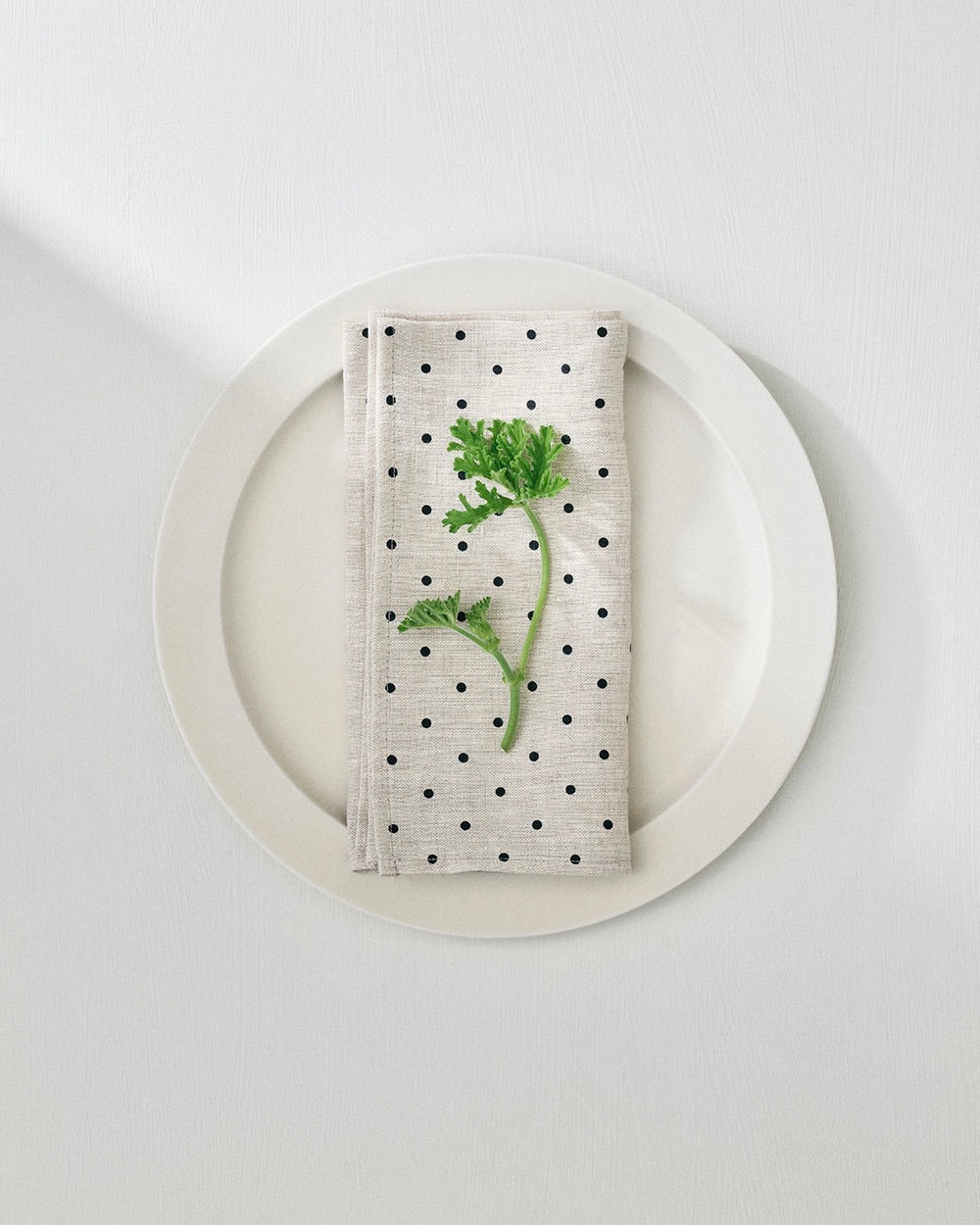 Napkin: Natural Dot