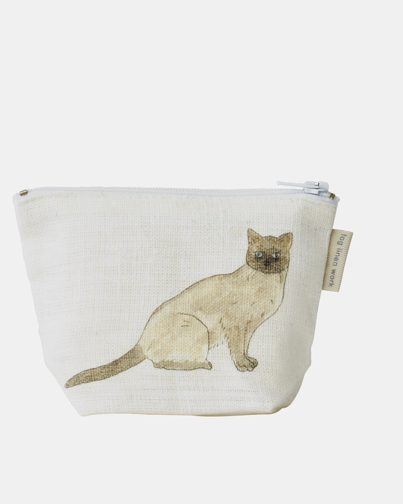 Isabelle Boinot Pouch: Two Cats