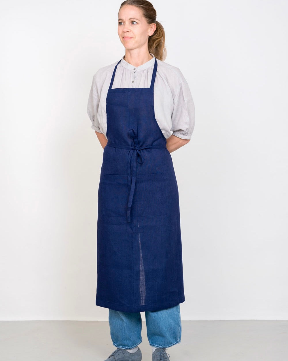 Full Apron: Blue Violet