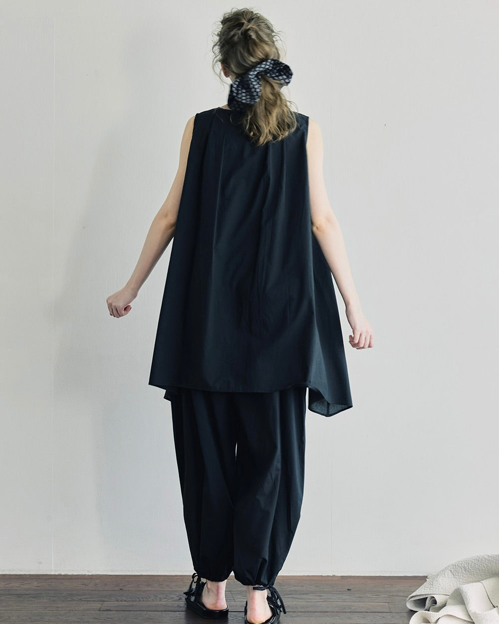 Patang Top: Dark Navy