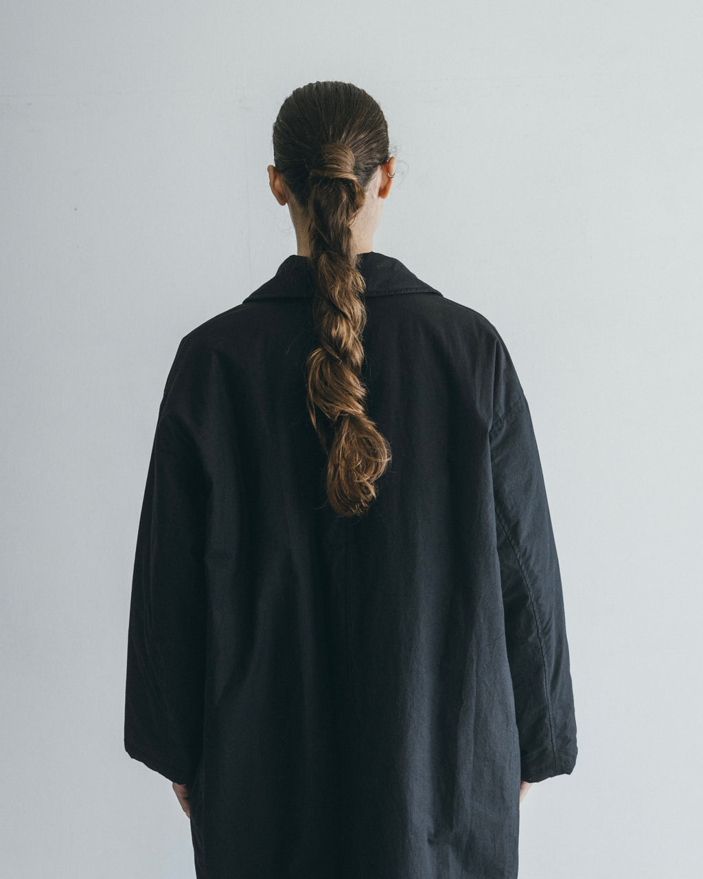 Amar Coat: Black