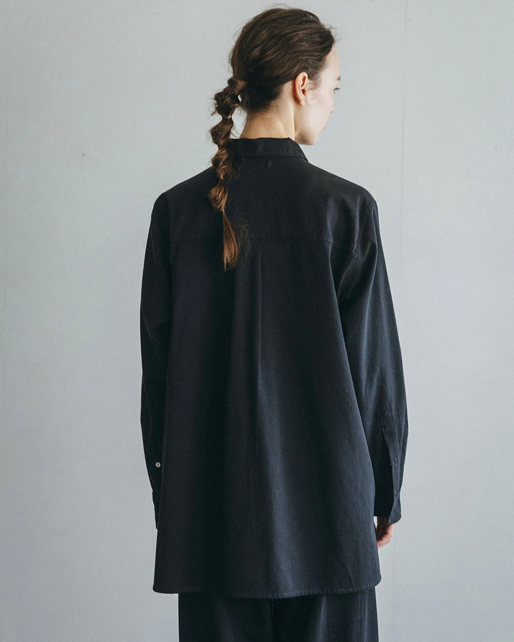Devika Shirt: Washed Black