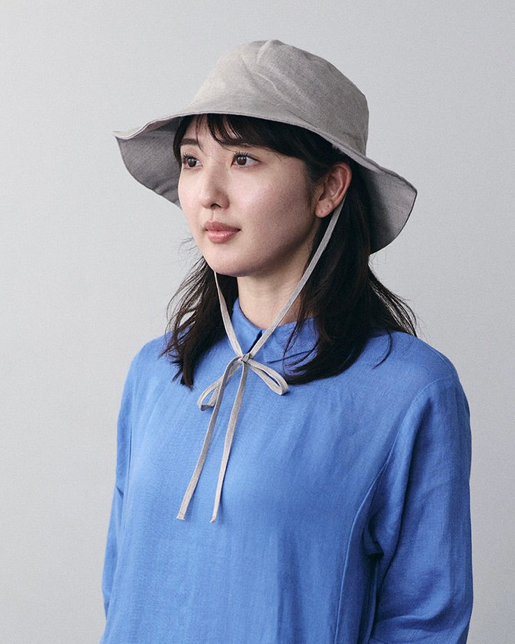 Milos Linen Hat: Natural