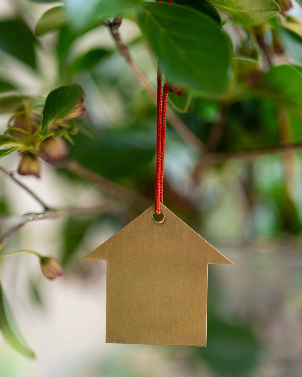 Brass House Ornament