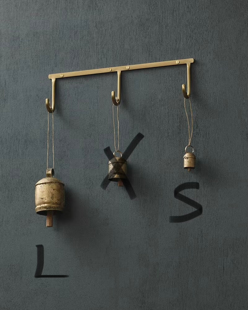 Brass Noah Bell: Large