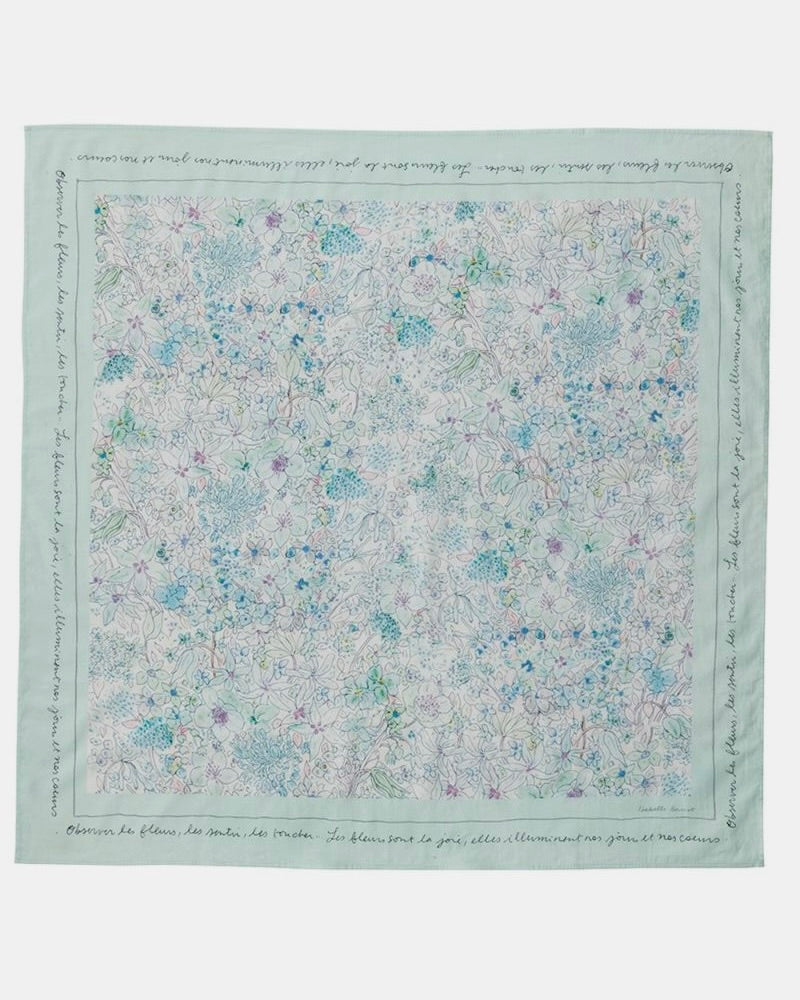 Scarf-Isabelle Boinot: Joy in Bloom: Blue