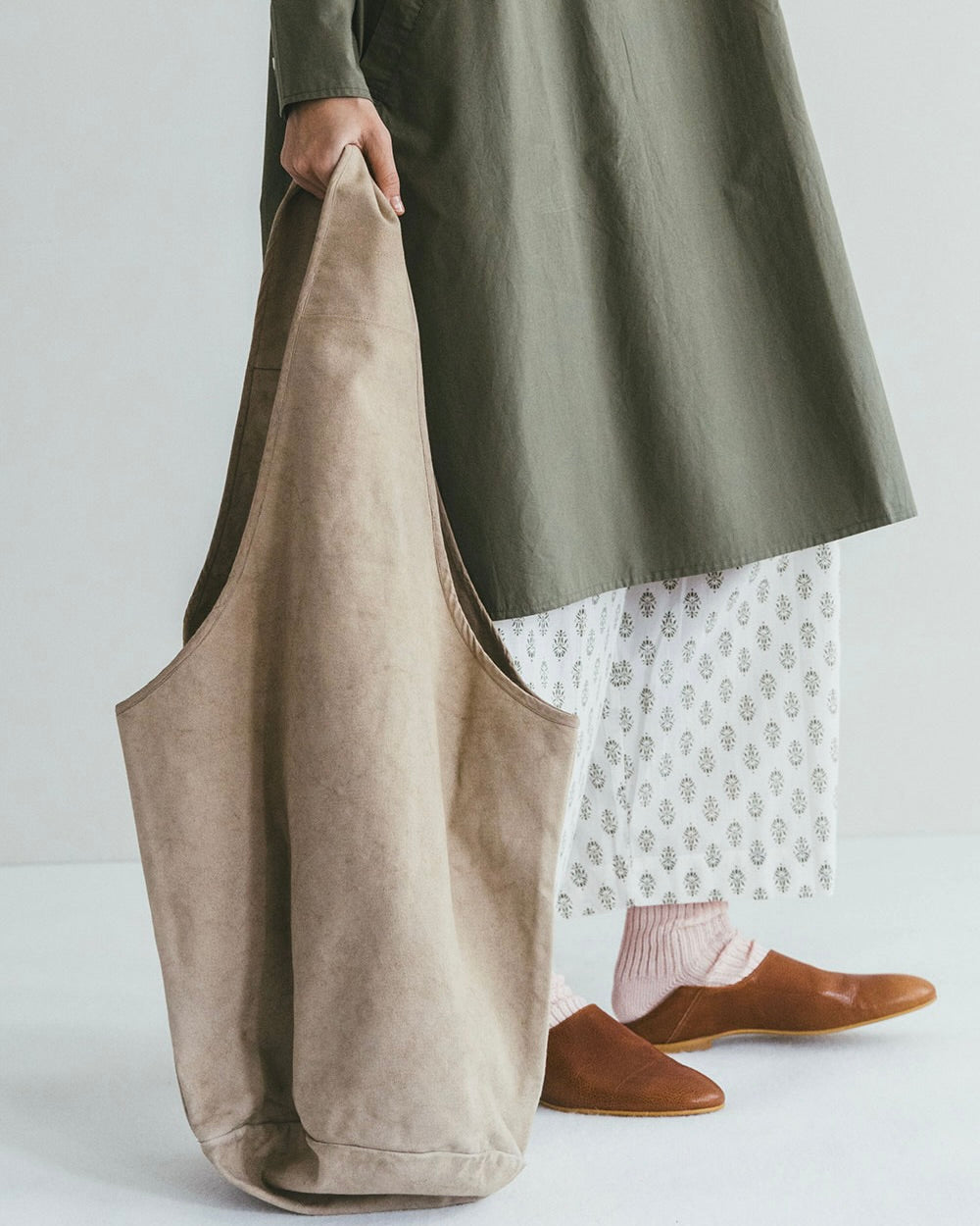 Cotton Saachi Bag: Light Beige – Shop Fog Linen