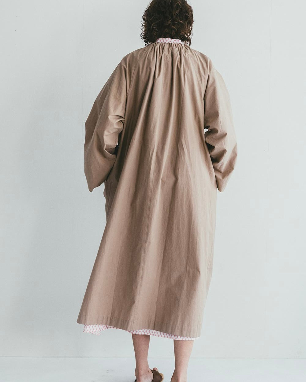 Prem Coat: Light Beige