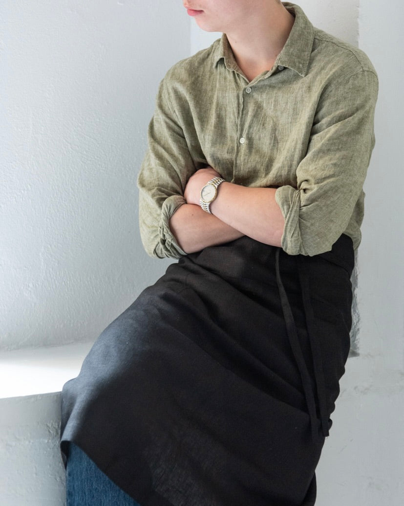 Garçon Apron: Black