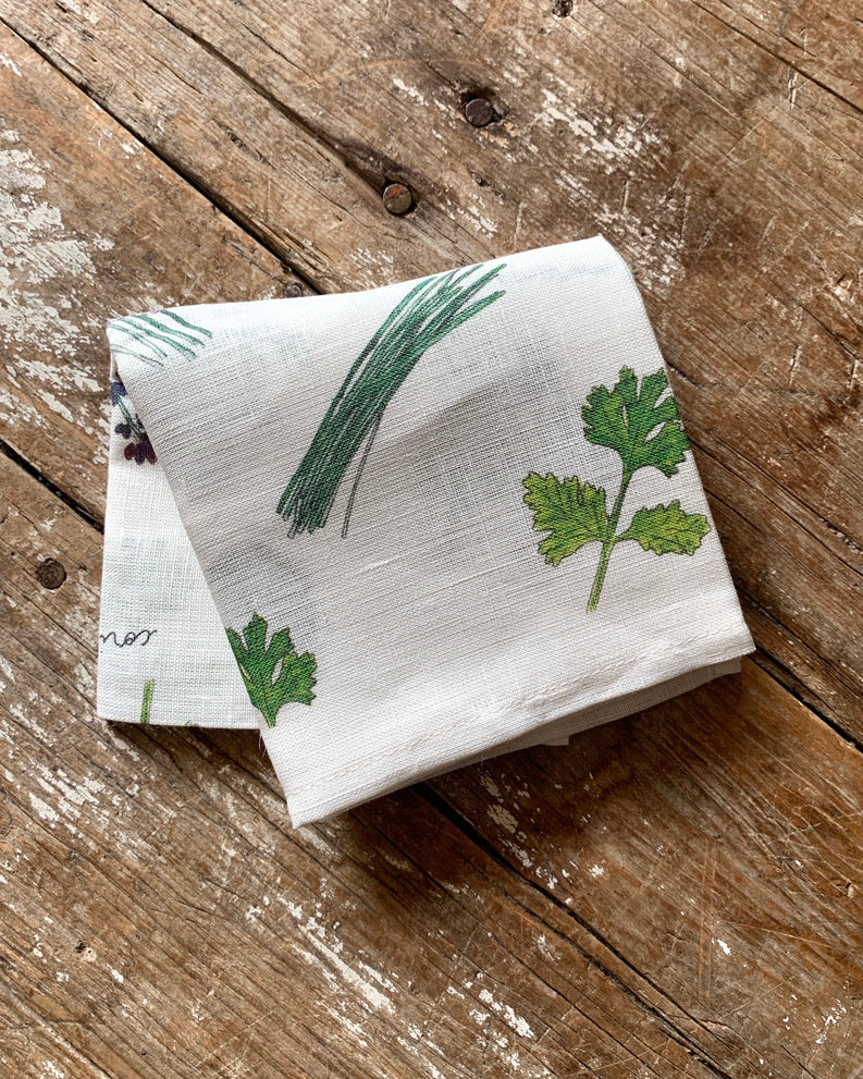 Handkerchief-Isabelle Boinot: Herbs