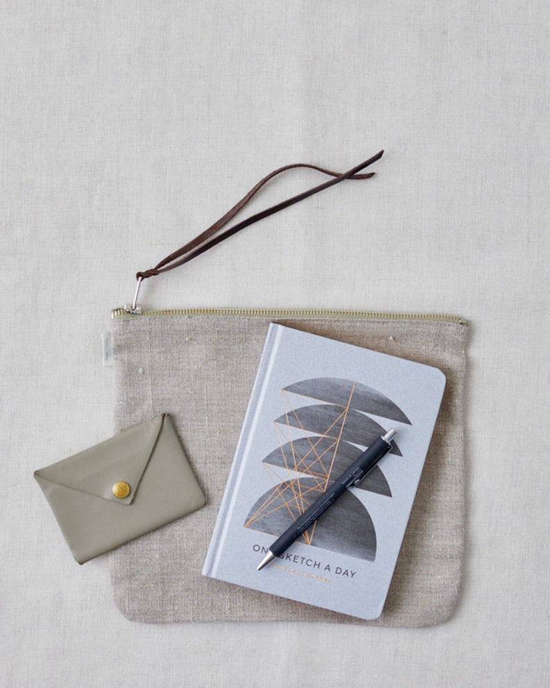 fog linen Canna Pouch - Thumbnail 2