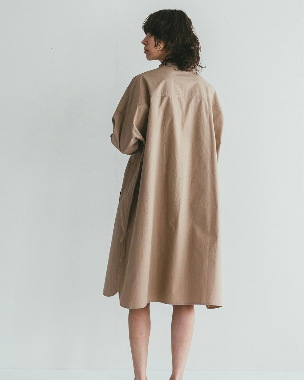 Neha Dress: Light Beige
