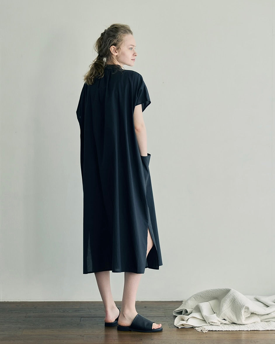 Claire Dress: Dark Navy