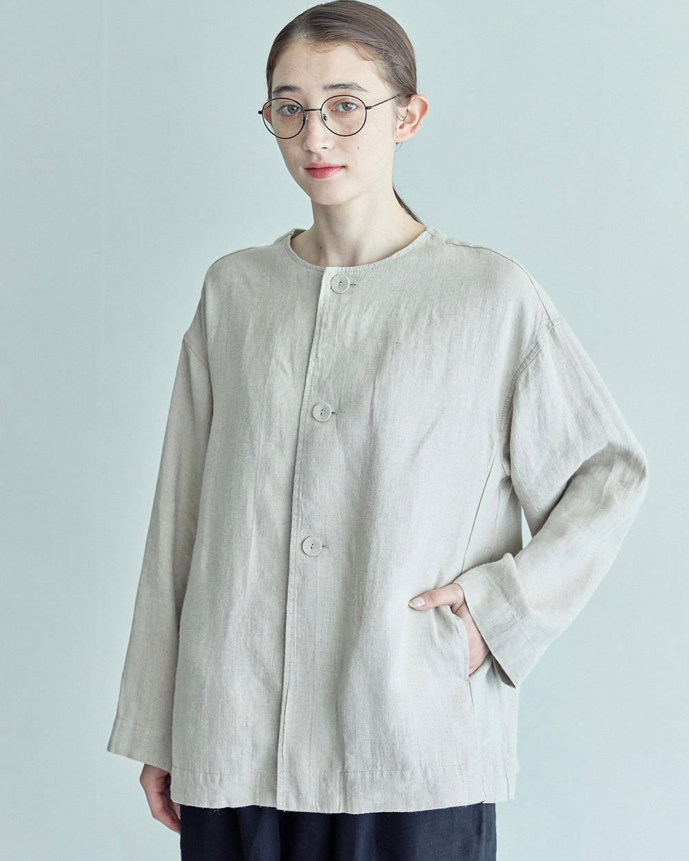Clara Jacket: Natural